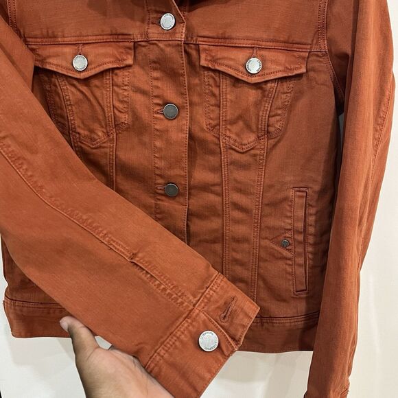 Liverpool Los Angeles Classic Jean Button Up Jacket Size Small - Picture 4 of 4